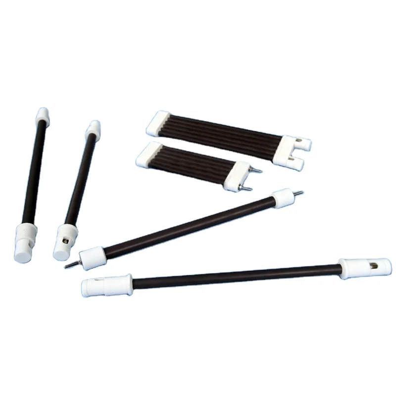 sauna ceramic infrared heating tube 530 mm industrial infrared resistant ceramic tube heater