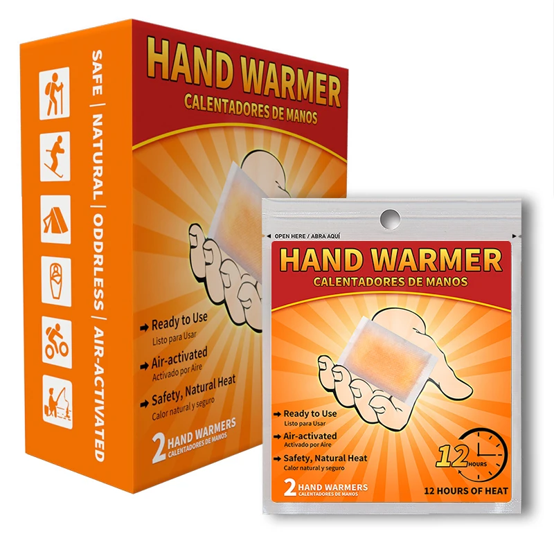 custom logo air activated pocket hand warmer heat packs winter use foot and hand warmers warm hands