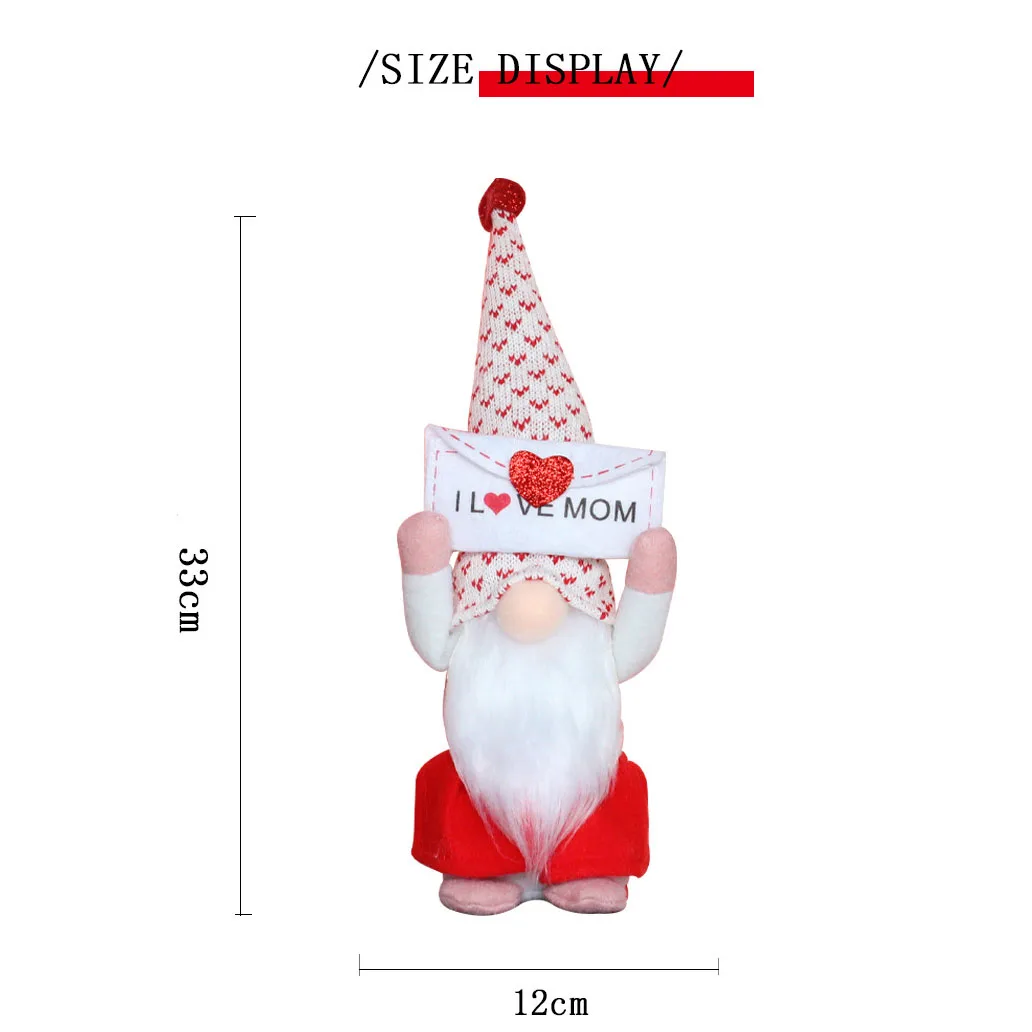 New Design Mother Day Gnome Holiday Gifts Crafts An Interior Decoration Gift  A  Dwarf Stuffed Doll