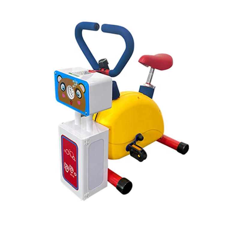 CGW Amusement Park Equipment Coin Operated Kids Ride Bubble Bike Racing Game Machine Kids Sports Games