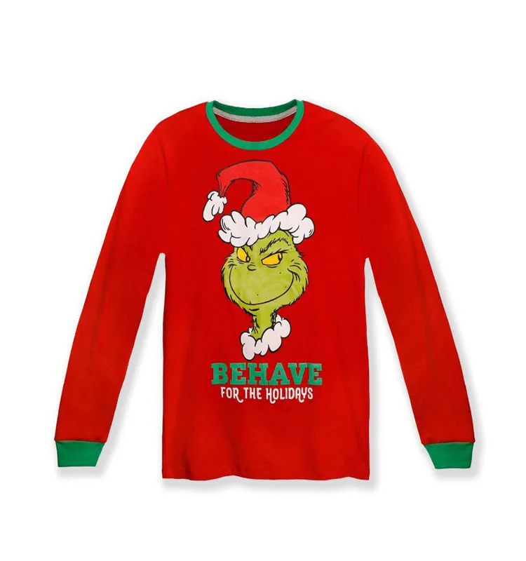  LANANNMOR Christmas style household night clothes parent child