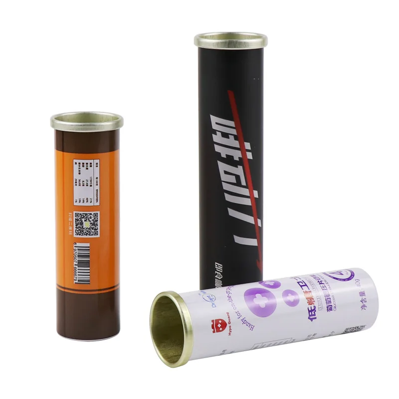 Aluminum effervescent tablets tube packing with desiccant stopper,effervescent tablet bottle