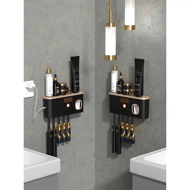 Uvc Toothbrush Sterilizer household Toothbrush Holder With 99.99% Uvc Led Sterilization Rate