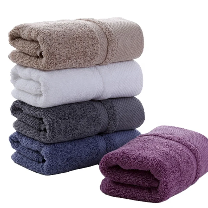
100% Cotton Soft Face Hair Towel for Adult Bath Home Garden Bathroom Accessories Thick Hand Towels Super Water Absorbent Luxury 