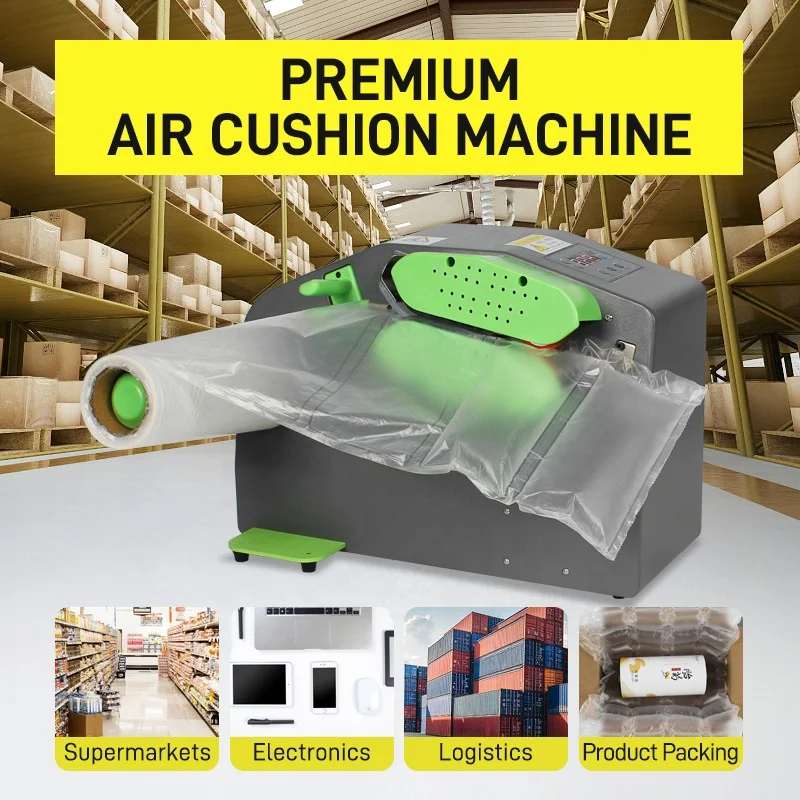 All-in-one Air Cushioning Pillow Pack Machine For Inflatable Bubble Packaging
