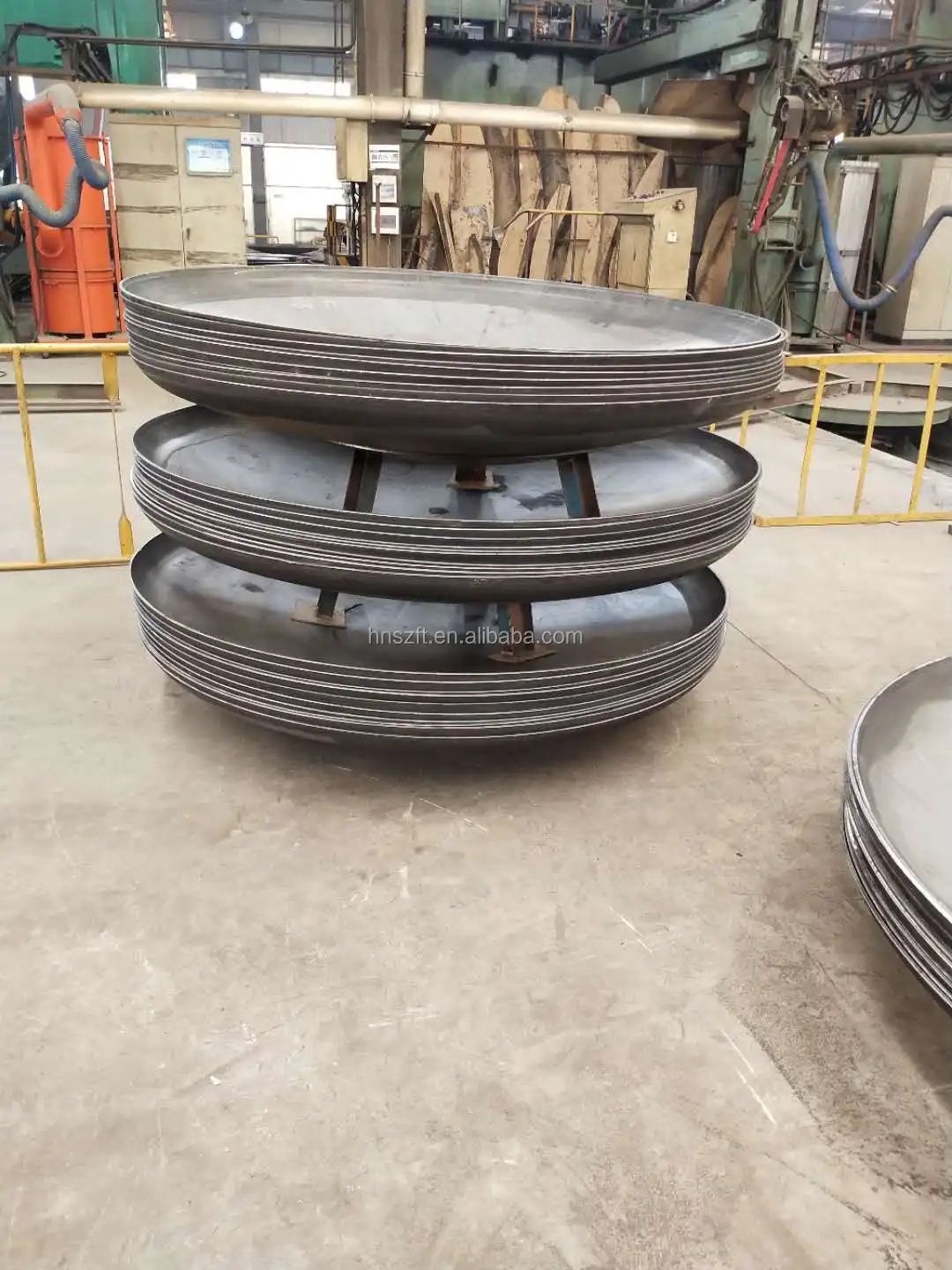 ASME Flange spherical dished head Large Elliptical Tank Heads