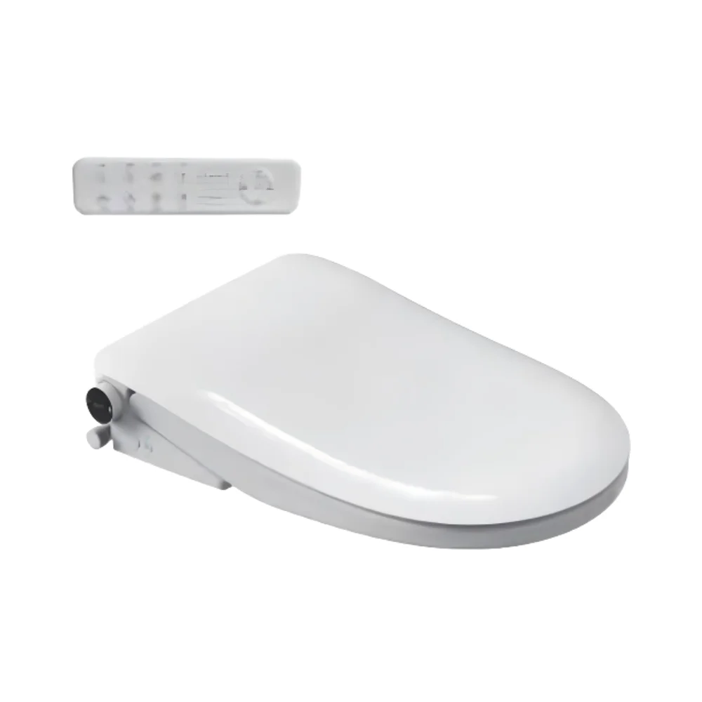 Modern British Fashion Smart Electric Bidet Heating Round Toilet Seat with Remote Control EU Standard