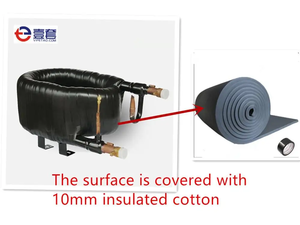 Customized Coaxial Heat Exchanger For Sea Water Cooled