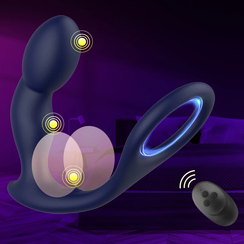 Spot Fun Various Shapes Silicone Male Homemade Vibrating Prostata Massager Sex Toy Anal For Men