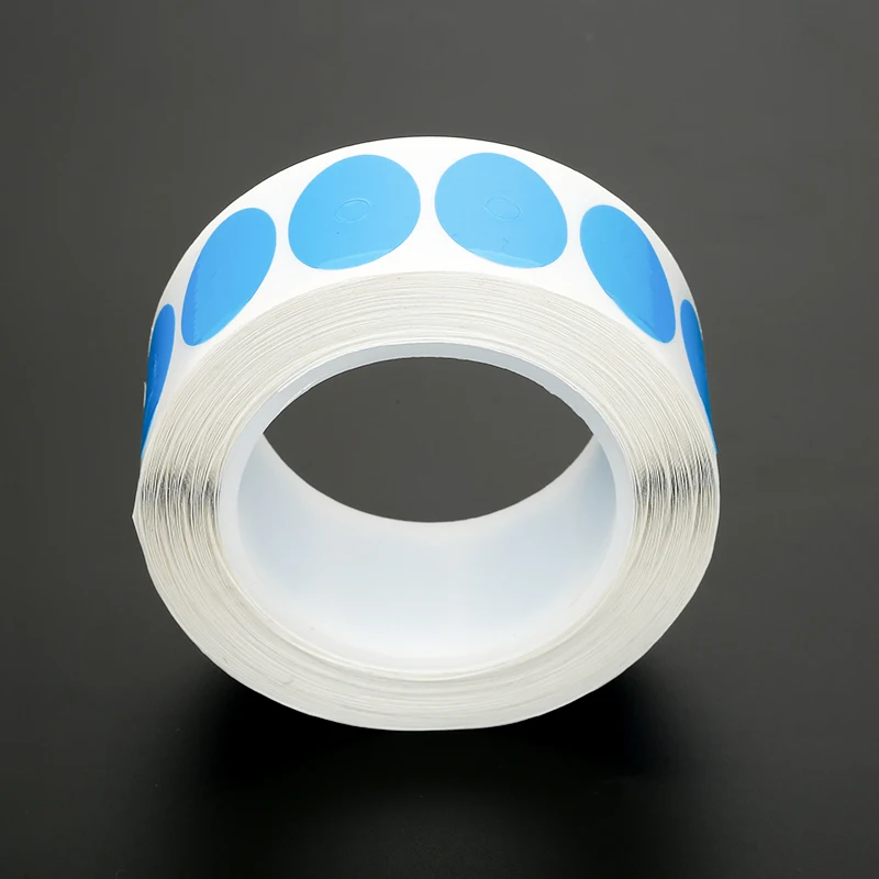 Anti-slip transparent lens Optical light blue edging pads blocking pads polish lenses blocking pads Lens Polish Sticker