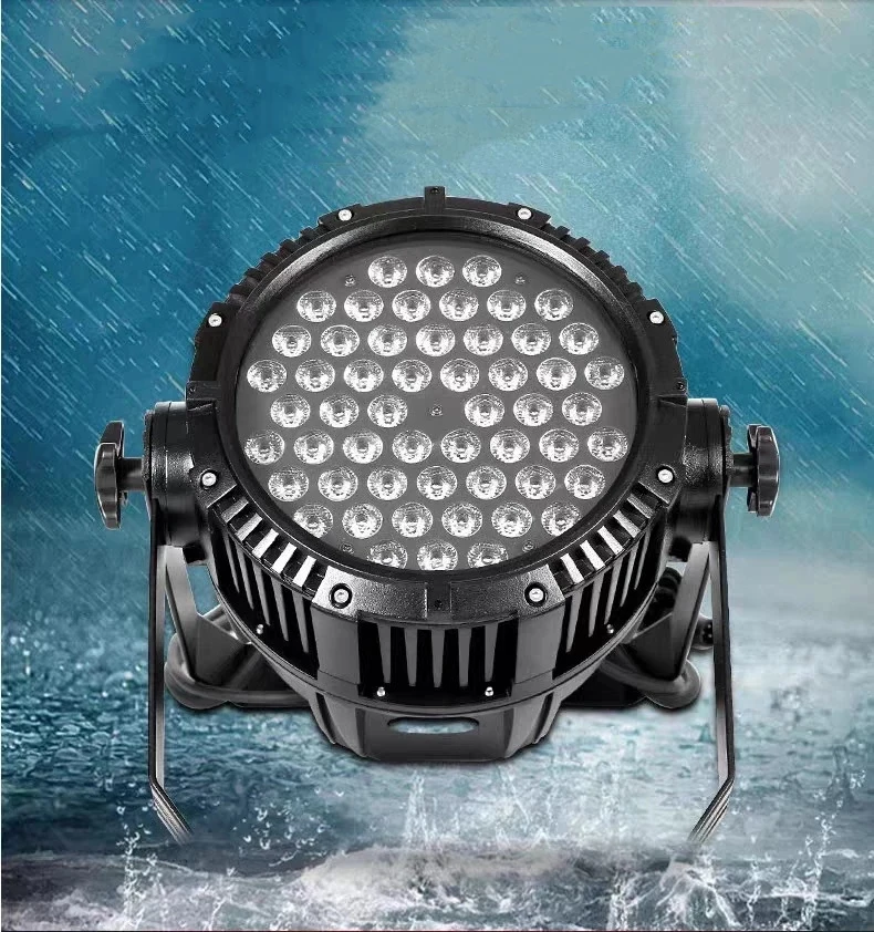 Dmx 512 управление Водонепроницаемый Rgbw 54*3w 3 в 1 светодиод Par Par64 сценическое освещение 54 шт ОСВЕЩЕНИЕ для Dj Ktc клуб