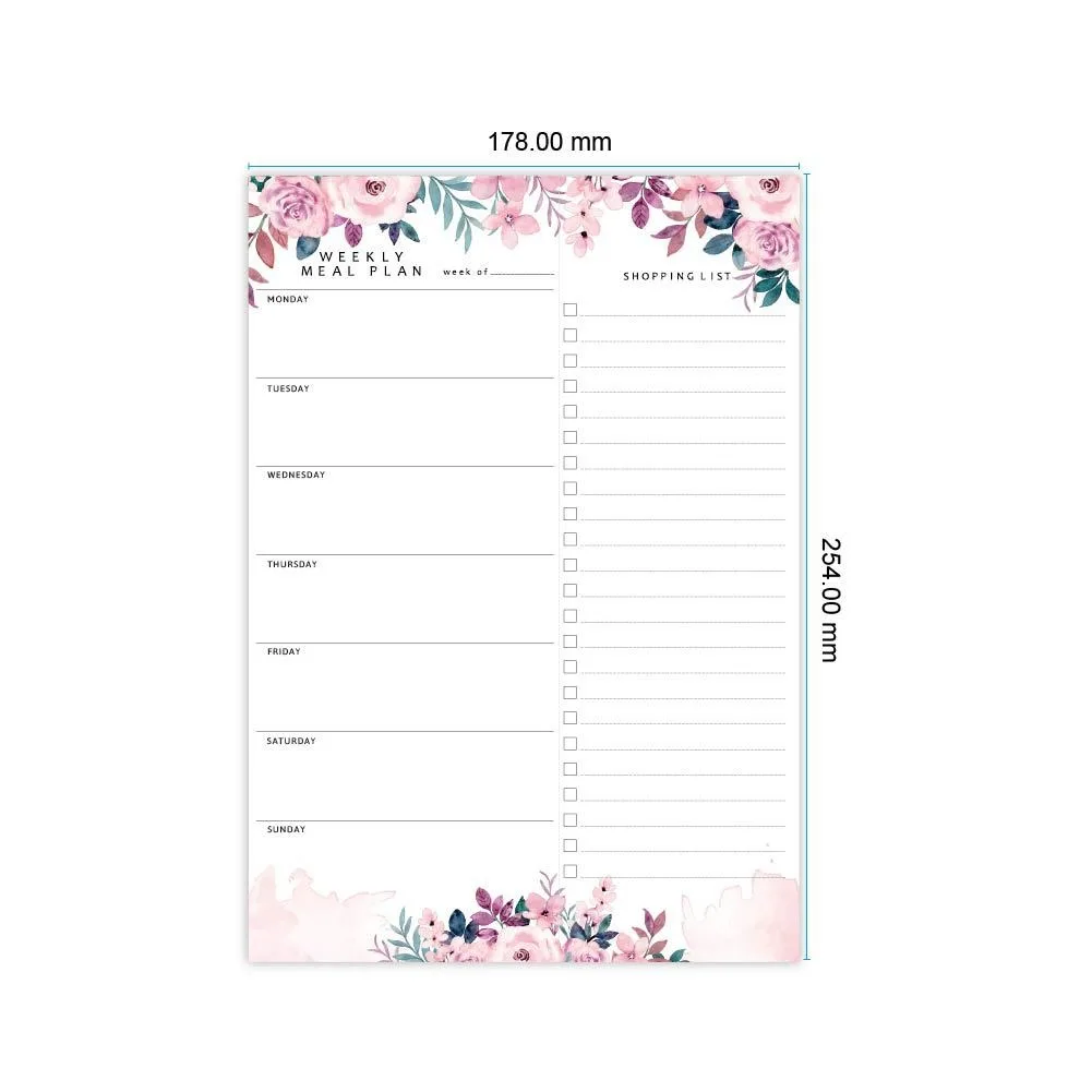 Magnetic Refrigerator Stickers Memo Message Board Note Pad Paper Calendar Magnetic Calendar For Fridge Paper Magnet Calender