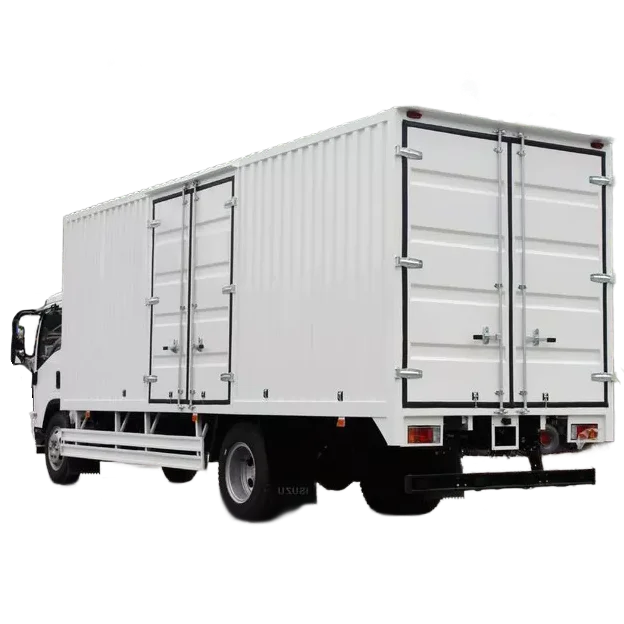 New ISUZU 700P 4x2 van truck 190HP 5-9tons LHD elf box cargo
