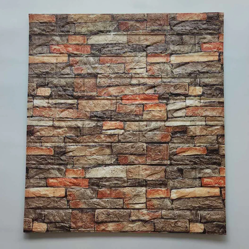 
Interior Decoration Papel de Pared de PVC 3D Wallpaper Self Adhesive Wall Sticker Wallpaper 