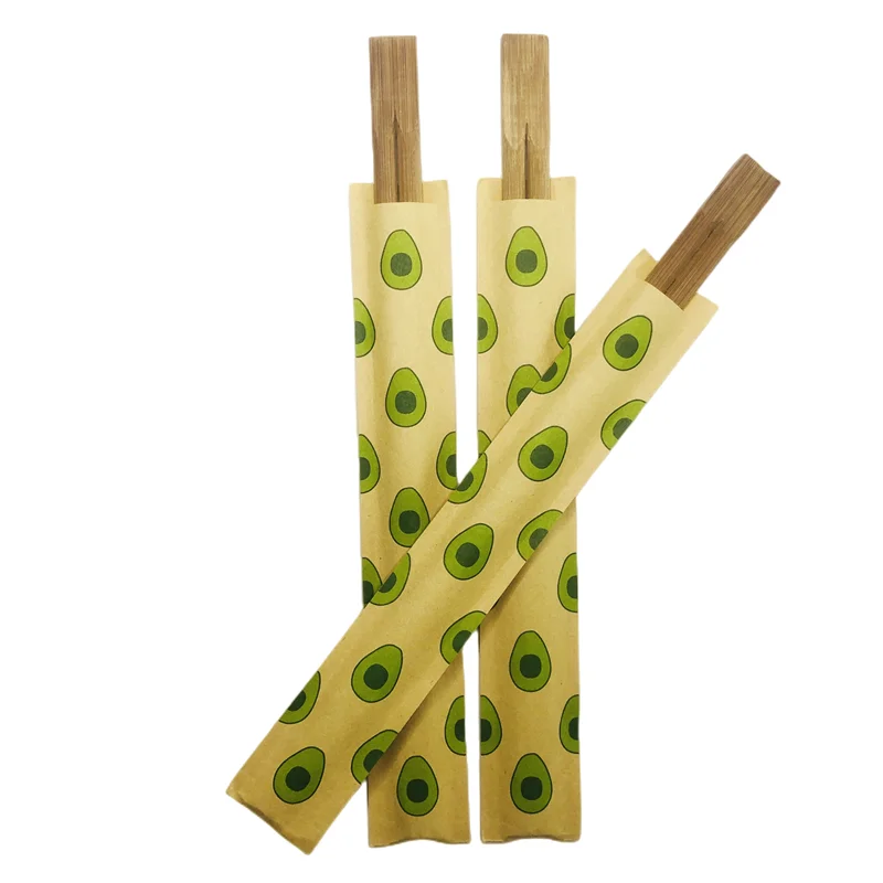 High Quality Factory Wholesale disposable bamboo chopsticks Packing Envelope For Sushi