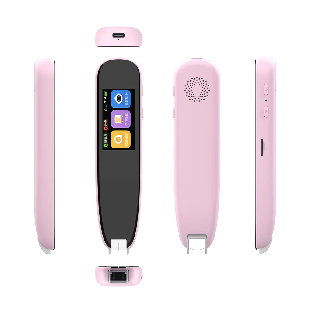 Smart AI Scan Reader Translation Pen Portable Scanning Translator Pens Touch Screen Quick Scan Online Offline Translation Device