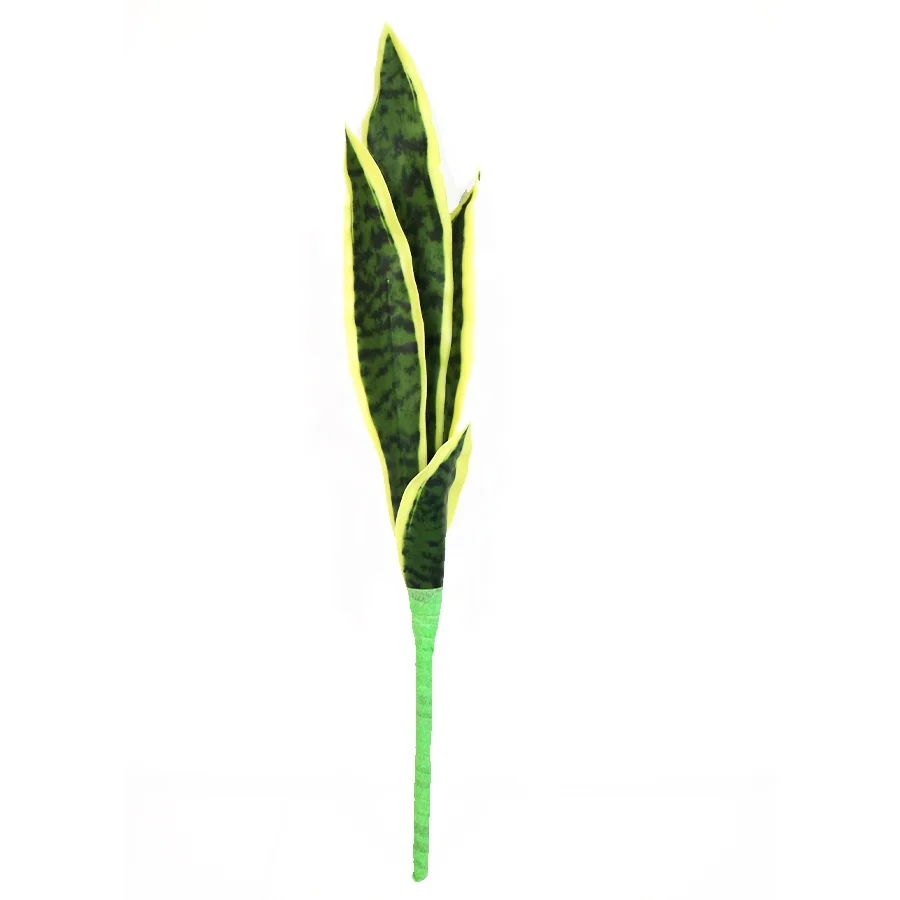 40cm long artificial sansevieria stem for indoor decoration