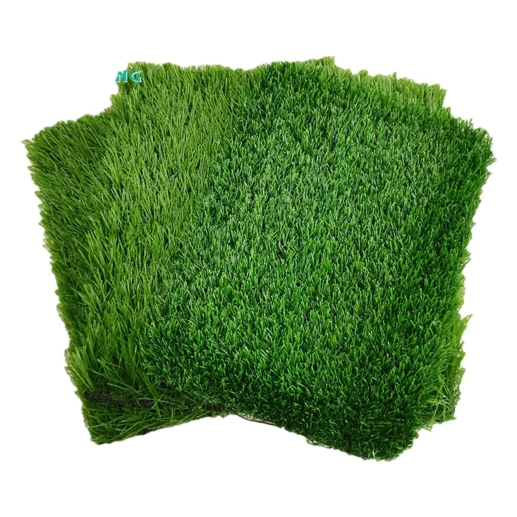 Customized pile height grass length 40 45 50 mm high UV resist football field PE synthetic Artificial Grass Turf