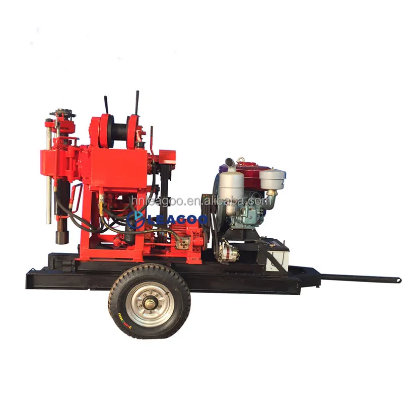 Small Mobile Portable SPT Test Core Drilling Machine