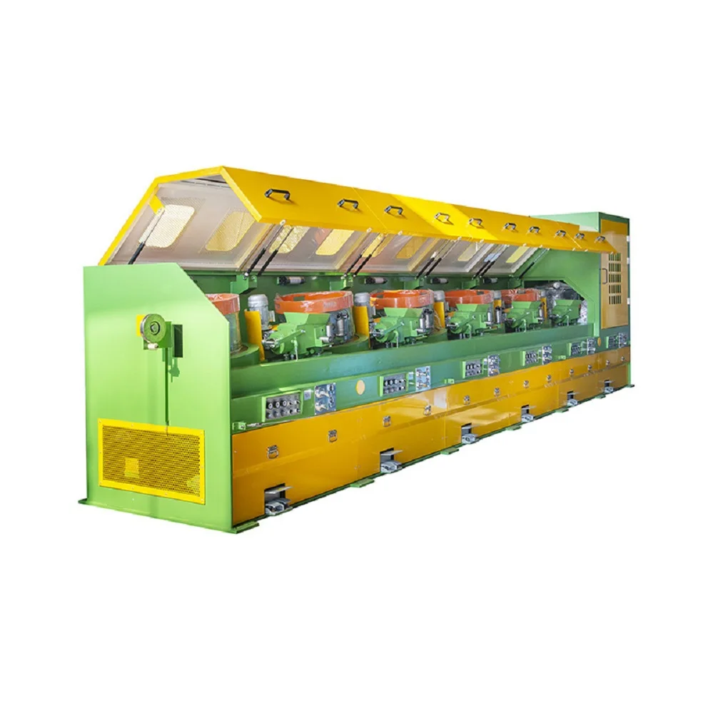 Wholesale Price Construction Works Easy to Operate Straight Line Iron Wire Drawing Machines Pully Wire Drawing Machine