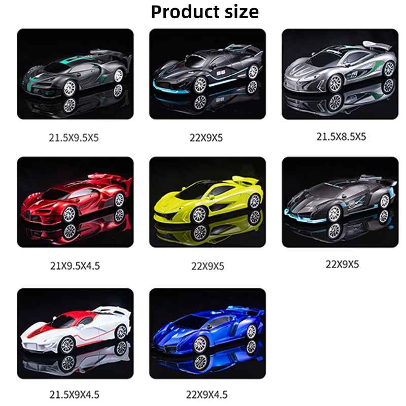 1:18 Масштаб 2 4 г детский Радиоуправляемый гоночный автомобильный USB-кабель в комплекте с имитацией дрейфа света 6 каналами