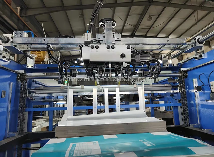 Automatic flute paper laminating machine with flip flop stacker  two stations