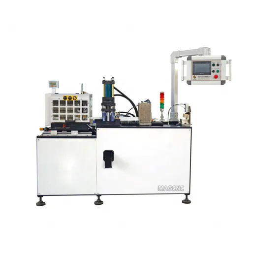 New Automatic Door And Window Hinge Cutting And Drilling Two Wing Aluminum Door Hinge Making Machine   JH-12B