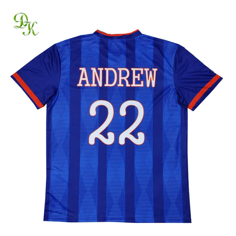 2023 Custom design thai quality black club soccer team jerseys