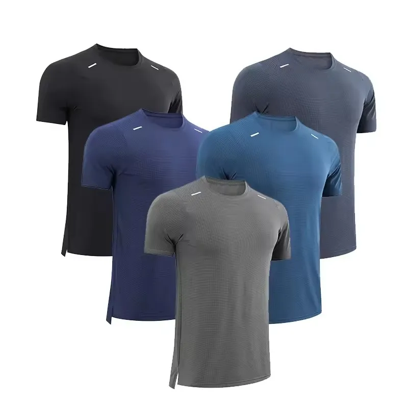 Running fitness soccer tshirts custom logo workout wear mens quick dry cotton cycling jersey t shirts training athletic wear men