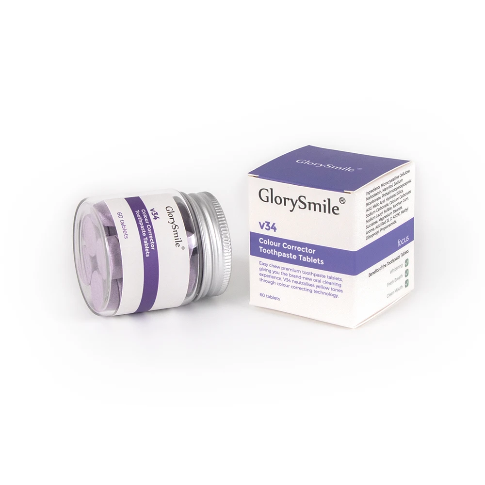 Packaging Bag Glorysmile Toothpaste Tablet Without Fluoride