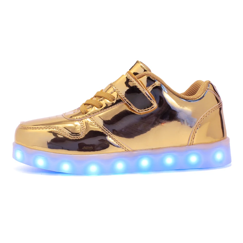 
Size 26-38 Children Glowing Sneakers with Light Shoes Luminous Sneakers for Boys Girls Krasovki with Backlight Kid Luminous sole 