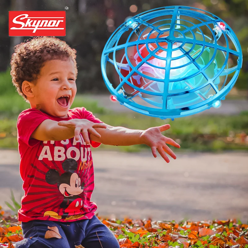 2022 newest remote control shine aircraft 2.4G remote controlled small ufo with colorful LED lights flying rc toy mini rc dron
