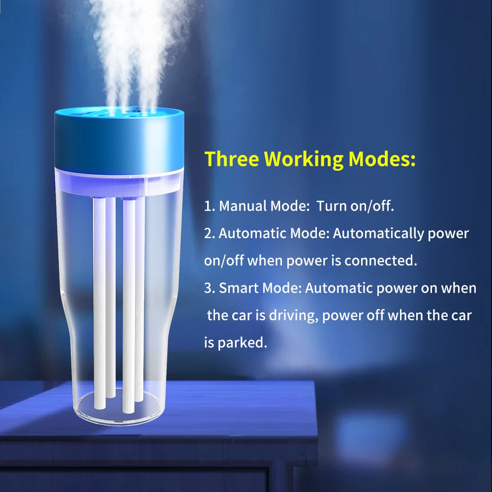 dongguan Mini Usb OEM indoor  large capacity air bottle car vehicle home room office Indoor top selling  humidifier creative