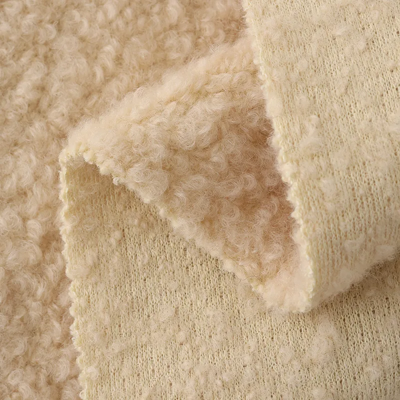 Wholesale woven blend woolen fabric 65 wool and 35 polyester fabric for autumn and winter coat