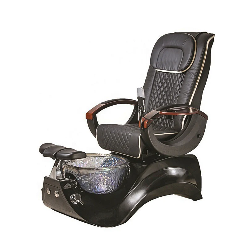 Multifunctional manicure chair with surf lights for disinfection marble manicure chair nail salon furniture pedicure