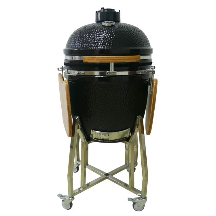 superior quality wholesale 21 inch outdoor smokeless charcoal oven design kamado grill
