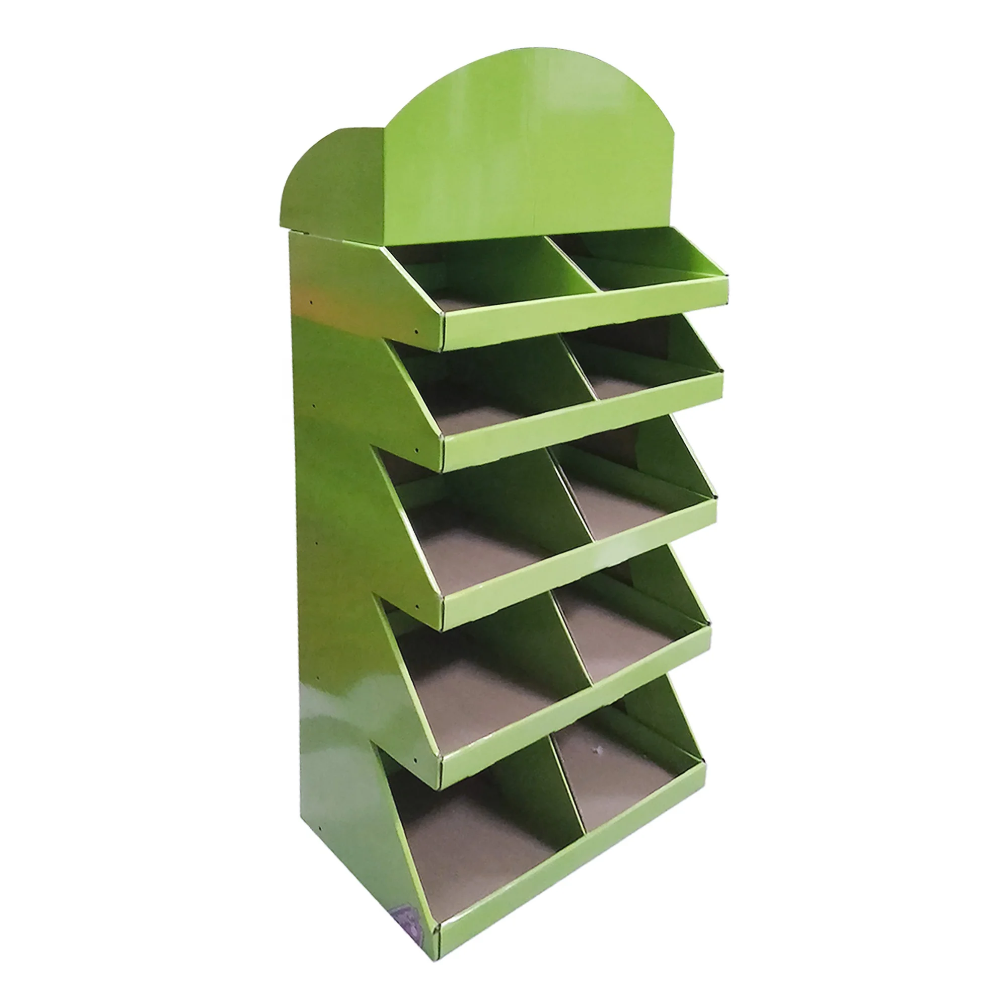 Cardboard Display Rack Advertising Counter Top Display Stands Small Counter Display Stand Custom Supermarket Promotion