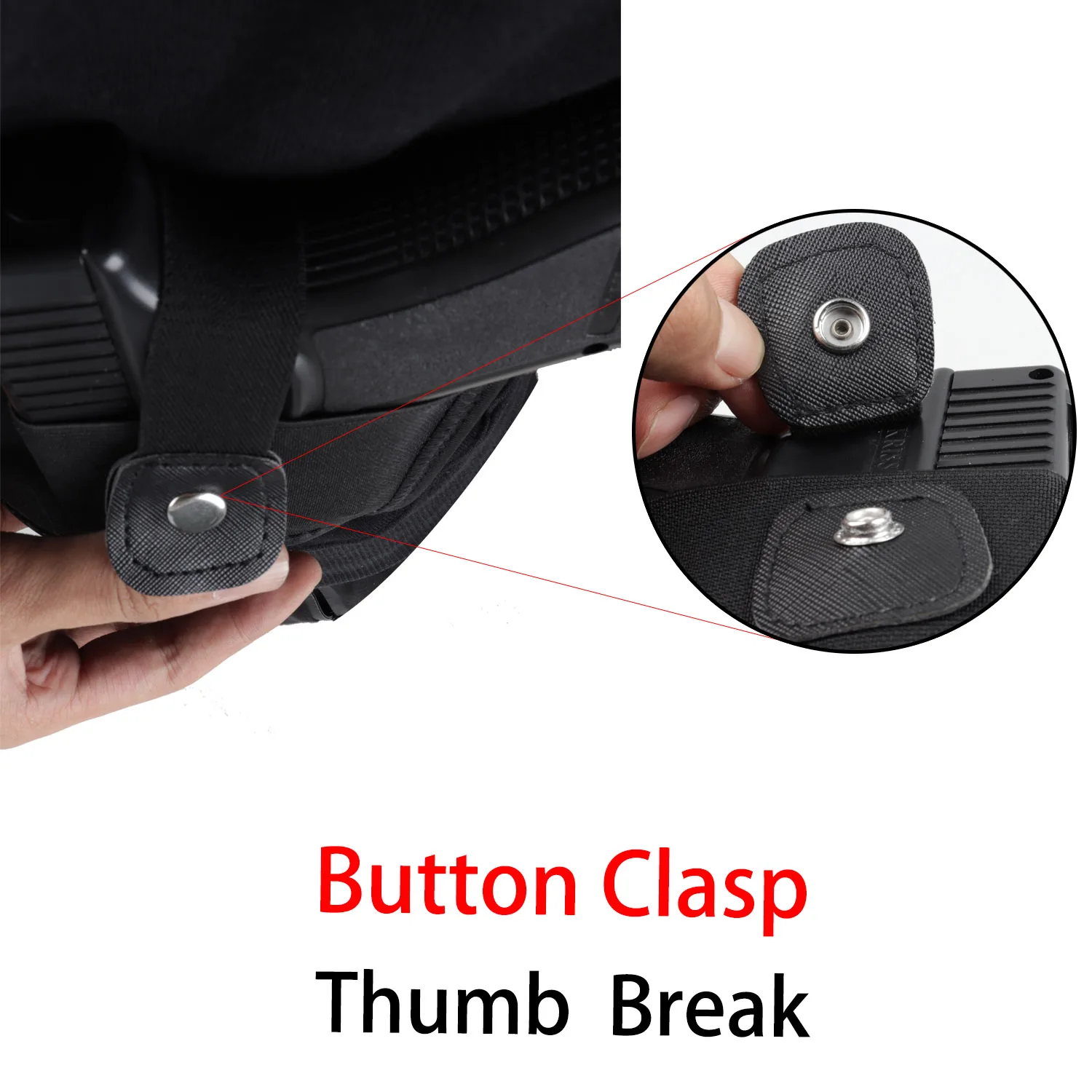 Custom Logo Adjustable Magazine Universal Belly Band Holster