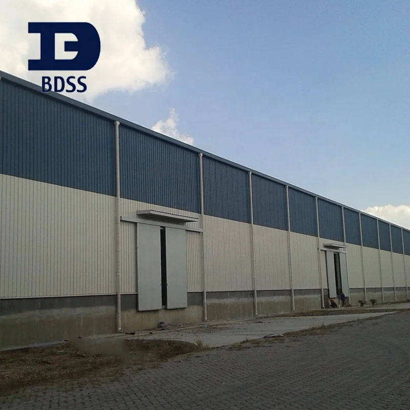 
china steel structure factory building from construction company 