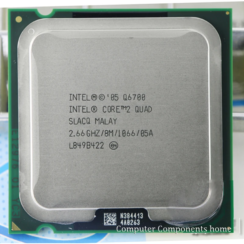 Intel Core 2  Q6700  Socket LGA 775 CPU Processor (2.66Ghz/ 8M /1066GHz) Desktop CPU