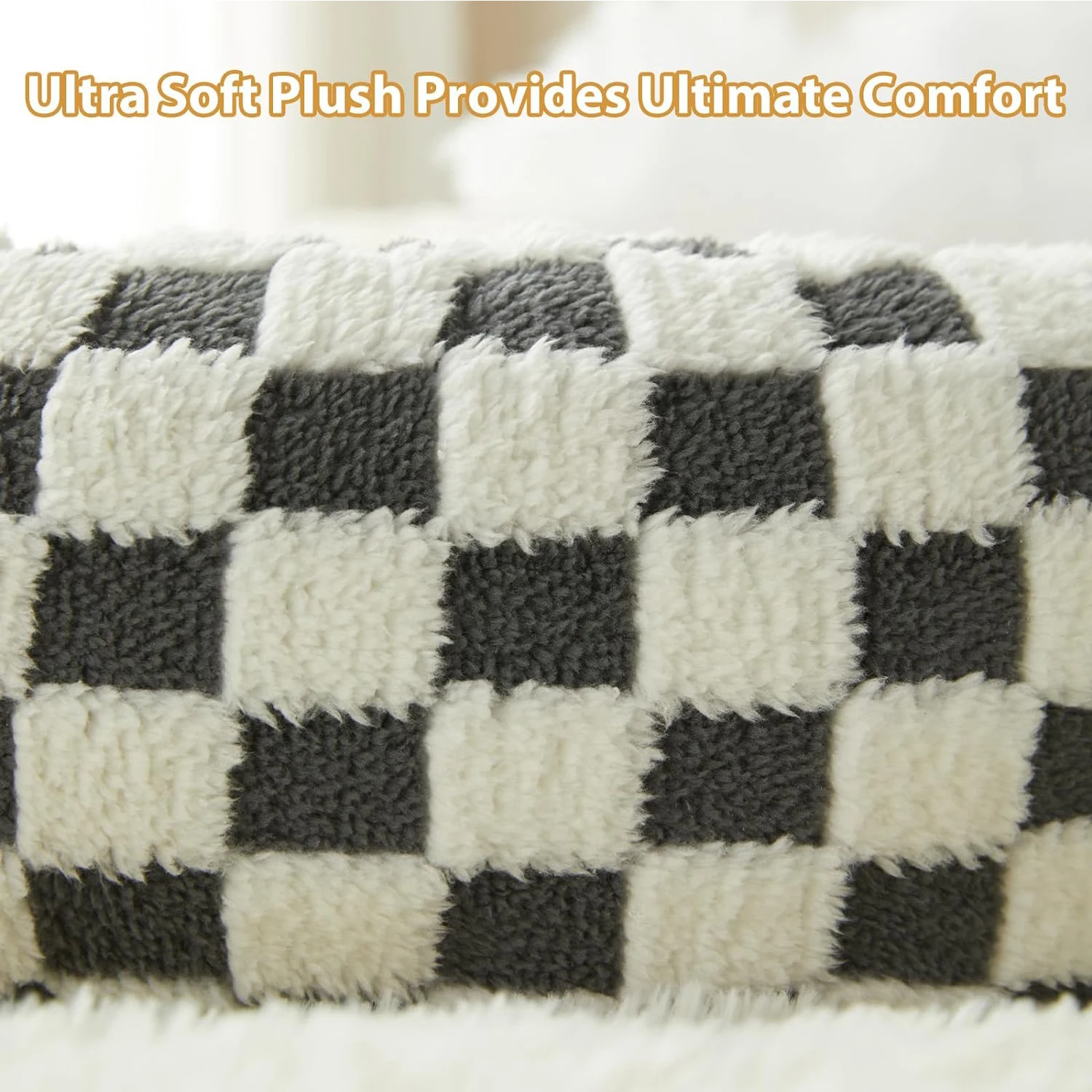 Calming Pet Bed for Puppy and Kitty with Non-Slip Bottom Cute Fancy Dog Bed Machine Washable Plush Fabric Boucle Dog Bed