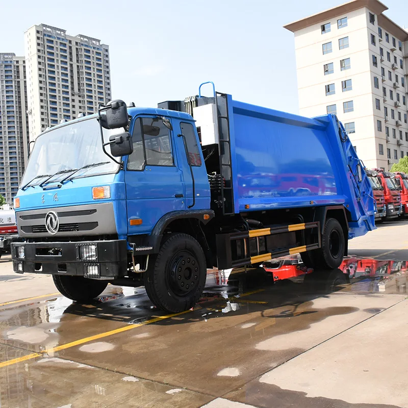 African 10ton Waste Refuse Collection Truck 6wheeels 12cbm Compactor