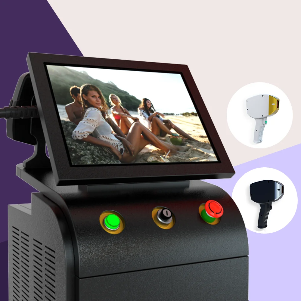 CE approved portable 808 diode laser hair removal machine price 755 808 1064nm diode laser hair removal machine