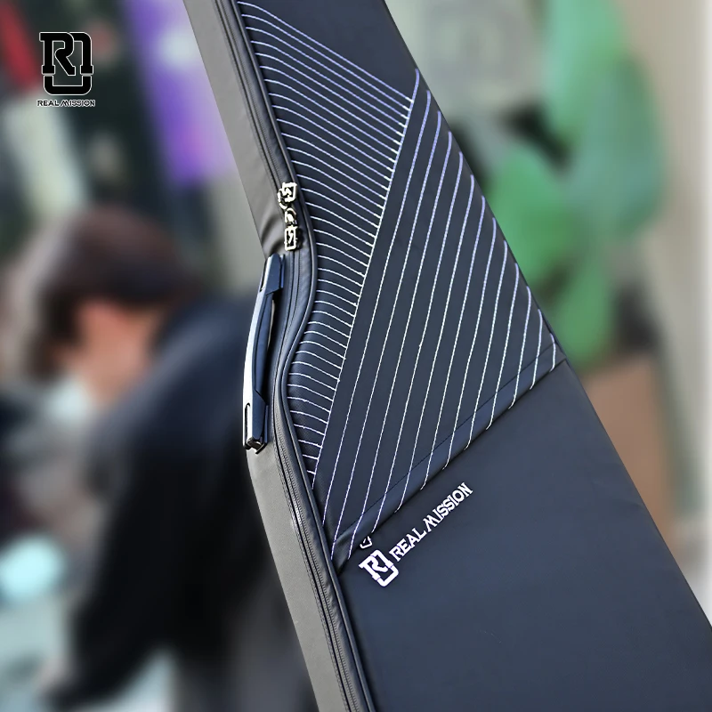 Iris black Real mission  Wholesale Direct Sell Oxford  waterproof material 30MM Padding  Electric Guitar Bags guitar gig bags