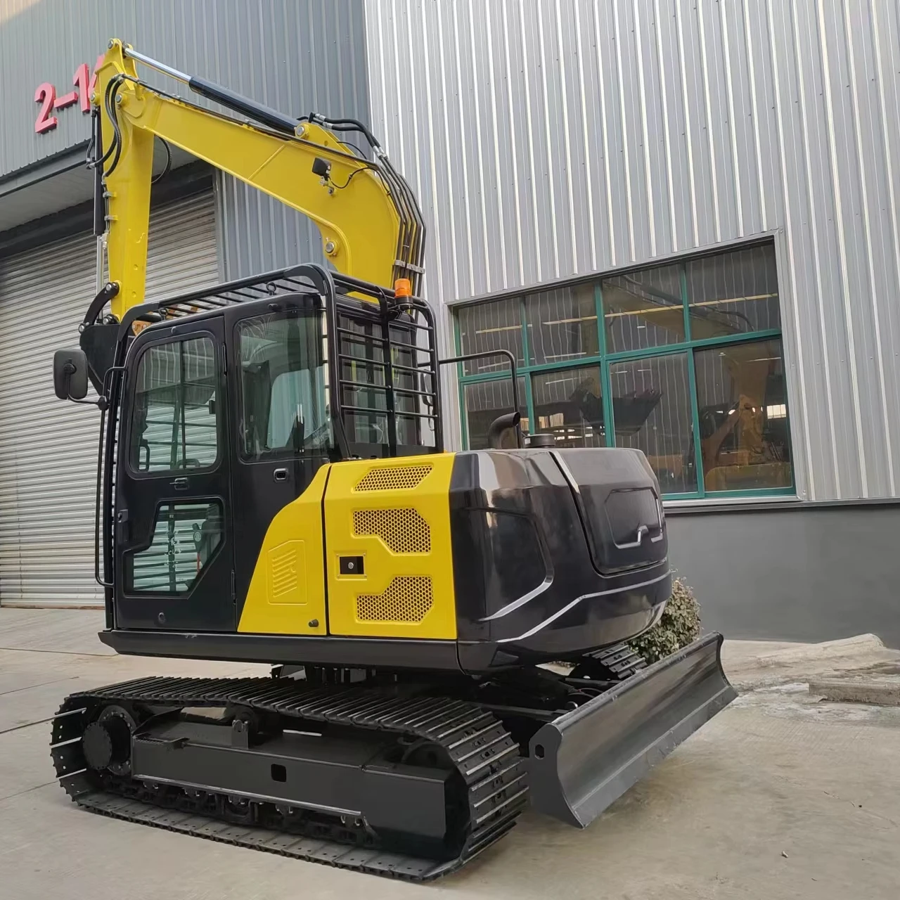 New Cheap 7.5 Ton Excavators with Yanmar Engine 7500kg Excavadora
