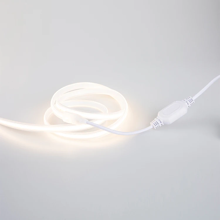 Hot sale AC220V IP67 china led strips flex 5m flexible cob led light