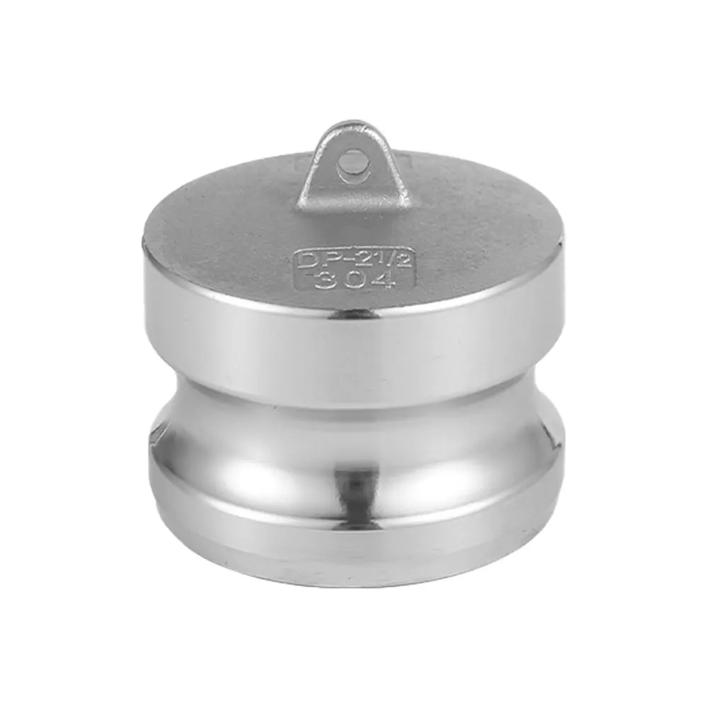 Stainless Steel Camlock Male End Adapter Dust Plug SS Quick Coupling Pipe Fittings
