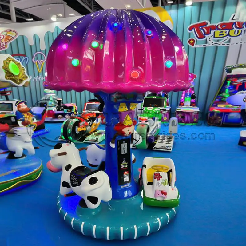 Carousel Rides Supplier Indoor/ Outdoor Carousel Rides Children Merry Go Round  For Sale
