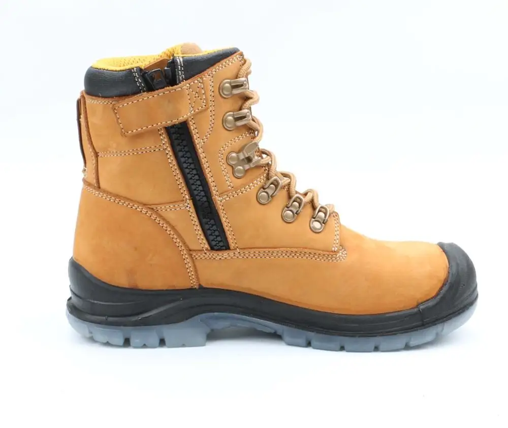 2019 high-cut latest version steel toe safety shoes anti-static work shoes for man