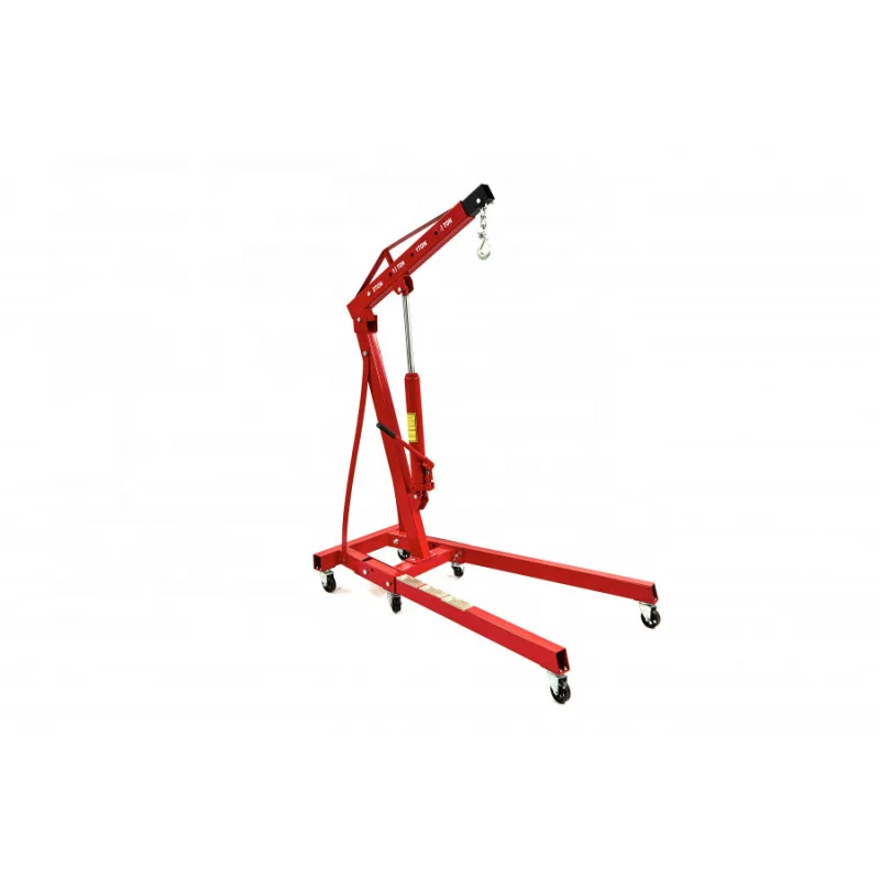 Wholesale OEM CE Foldable 2 Ton Shop Crane Hoiset Workshop Engine Block Crane Hydraulic Shop Hoist
